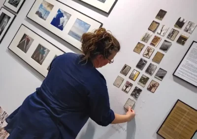 exposition personnelle d'ATC sur le salon Art3f