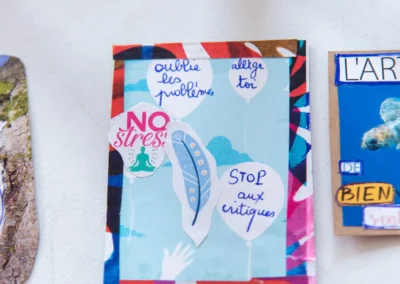 Atelier ATC animé par Guillemette Silvand
