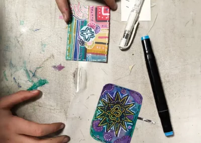 Atelier ATC animé par Guillemette Silvand